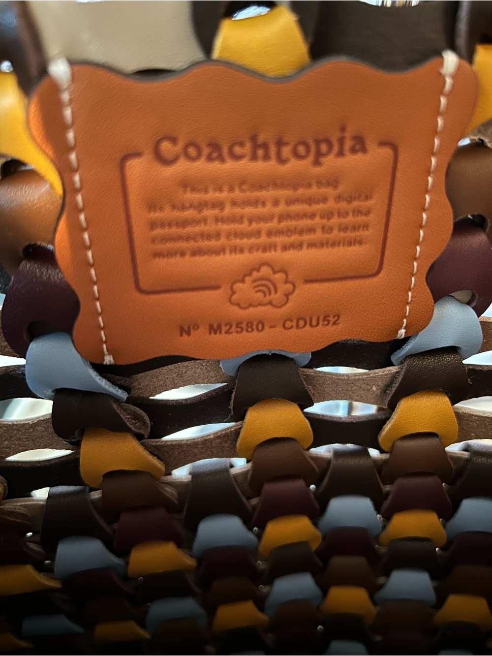 COACHTOPIA LINKS SHOULDER BAG NWT - Picture 7 of 10